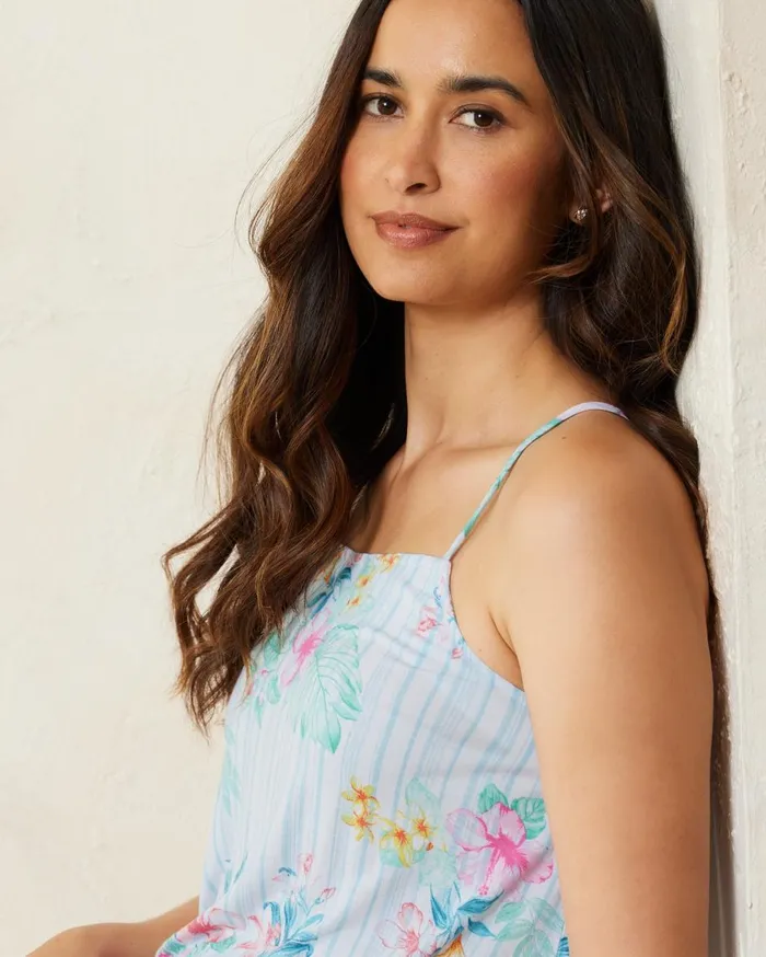 Tommy Bahama Sleeveless Sleep Dress Pink Camila Women Sleepwear Tommy Bahama Sleeveless Sleep Dress Pink Camila Women Sleepwear