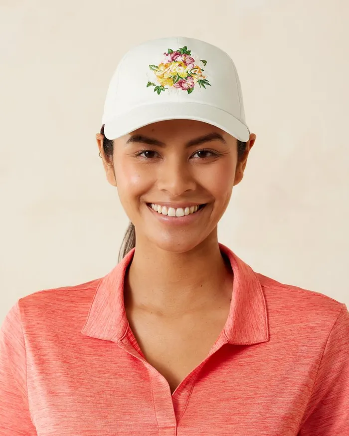 Tommy Bahama The Paradise Island Cap Navy Women Hats and Caps