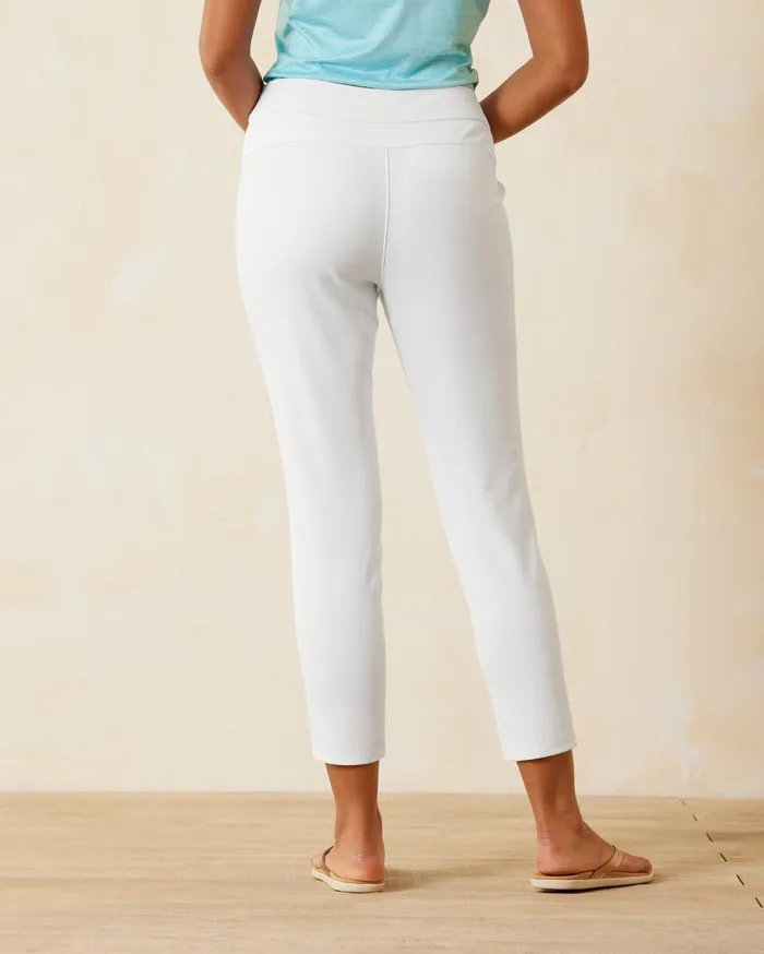 Tommy Bahama Two Palms Orchid Dreams HighRise Linen Easy Pants Surf Blue Women Pants and Crops Tommy Bahama Two Palms Orchid Dreams HighRise Linen Easy Pants Surf Blue Women Pants and Crops