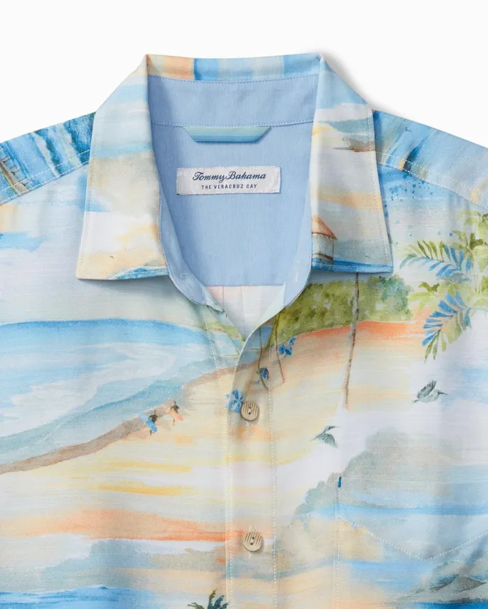 Tommy Bahama Veracruz Cay Isle Vista ShortSleeve Shirt Bon Voyage Men Shirts Tommy Bahama Veracruz Cay Isle Vista ShortSleeve Shirt Bon Voyage Men Shirts