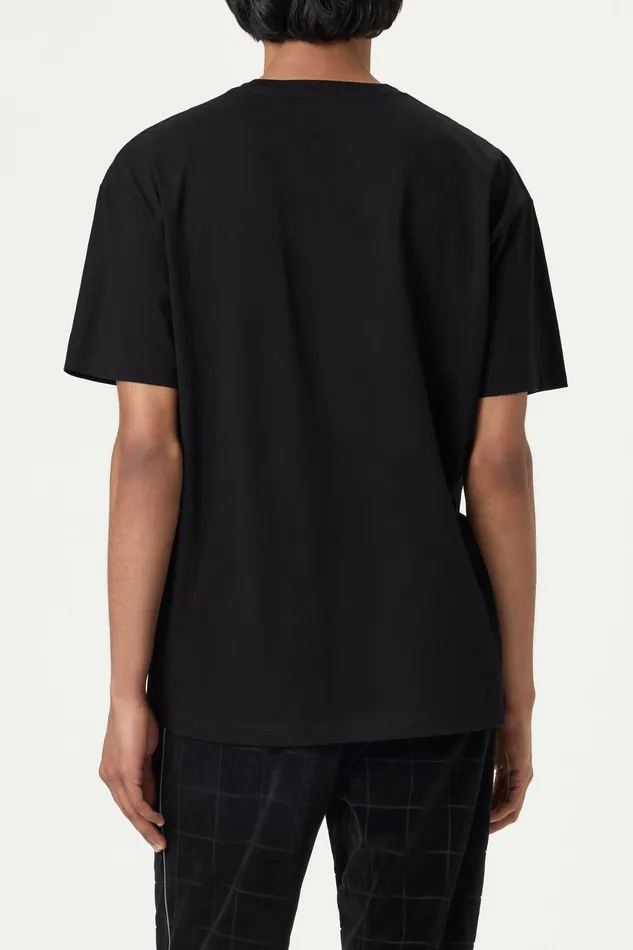 Tops and TShirts Men Fila Classic Relaxed Tee 001 Black Tops and TShirts Men Fila Classic Relaxed Tee 001 Black