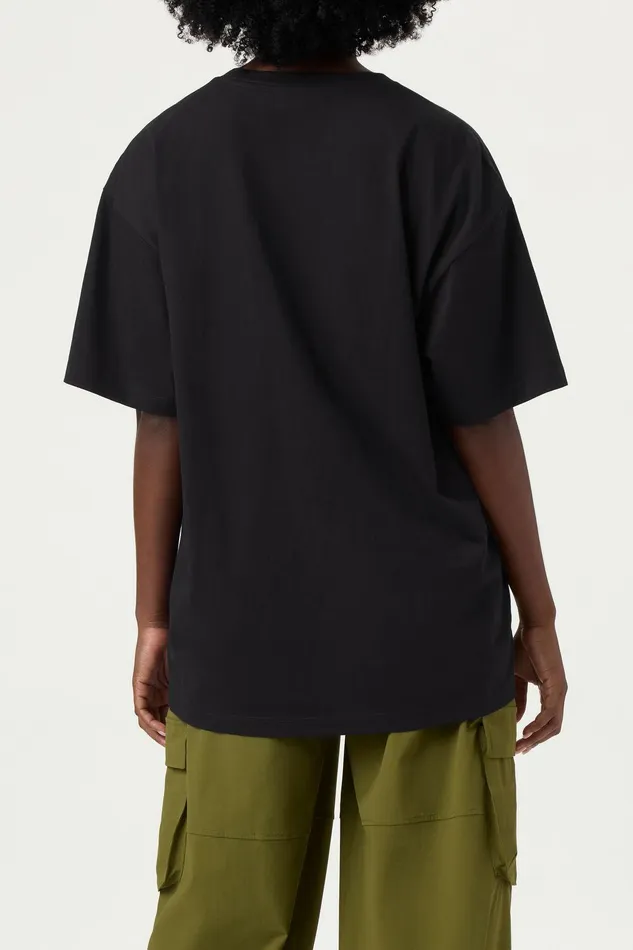 Tops and TShirts Men Fila Classic Relaxed Tee 001 Black Tops and TShirts Men Fila Classic Relaxed Tee 001 Black