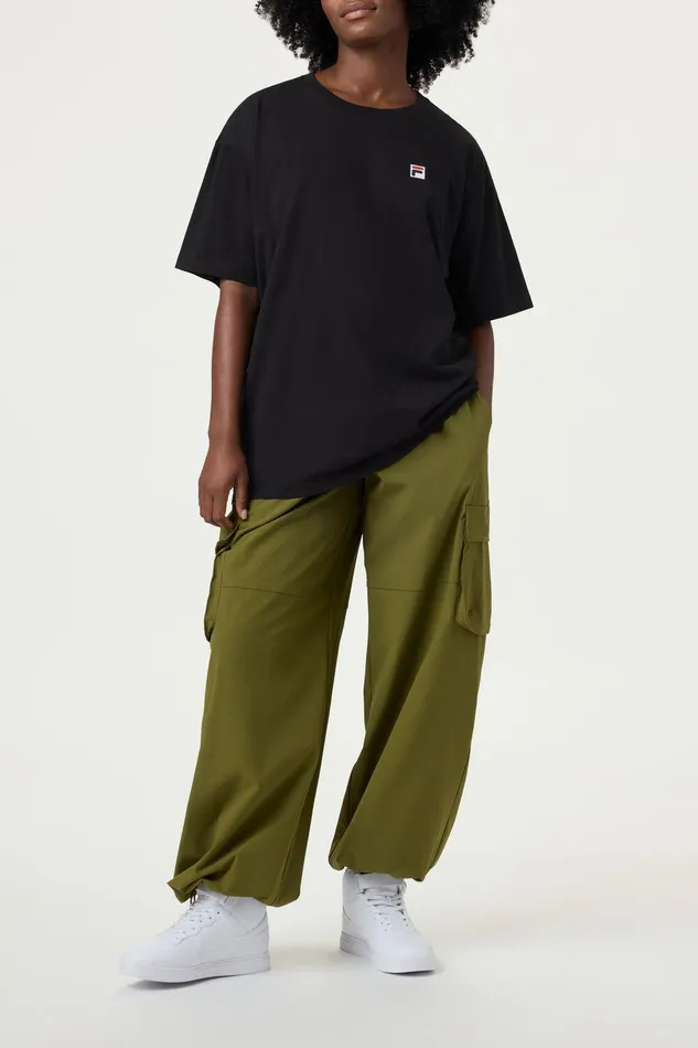 Tops and TShirts Men Fila Classic Relaxed Tee 001 Black Tops and TShirts Men Fila Classic Relaxed Tee 001 Black