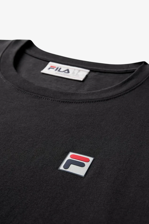 Tops and TShirts Men Fila Classic Relaxed Tee 001 Black Tops and TShirts Men Fila Classic Relaxed Tee 001 Black