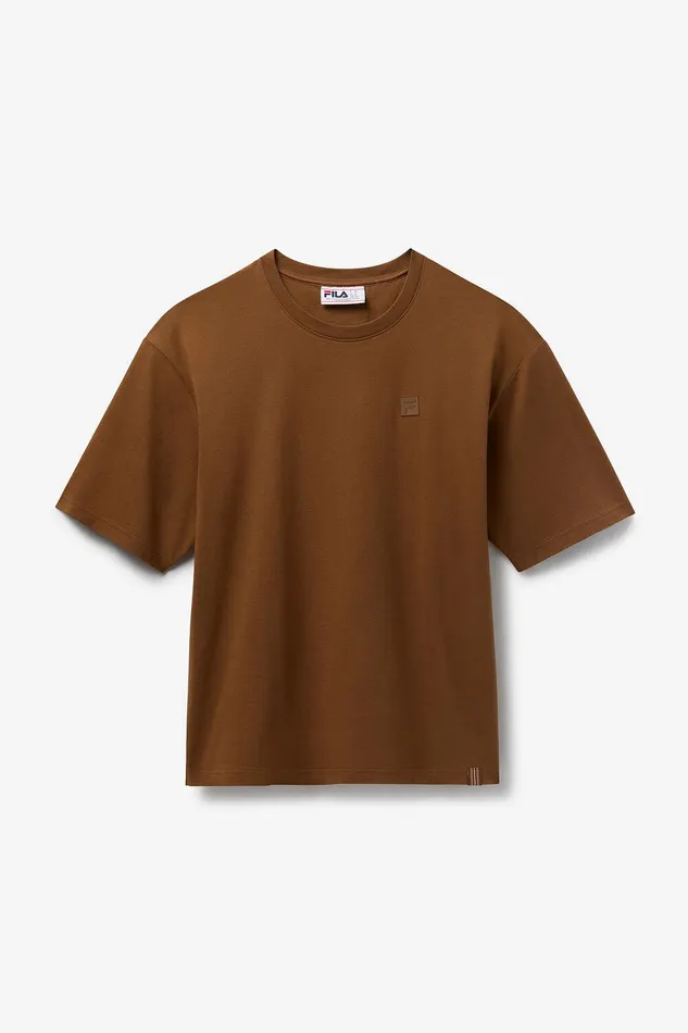 Tops and TShirts Women Fila Apex Relaxed Box Tee 200 Emperador