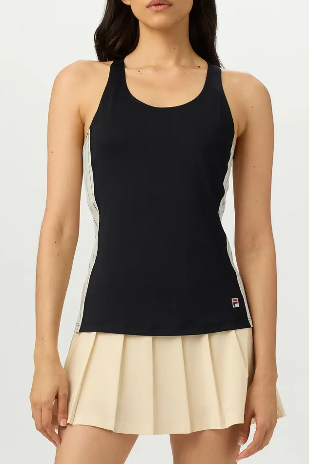 Tops and TShirts Women Fila Performance Iconic Racerback Tank 978 Blackangora Tops and TShirts Women Fila Performance Iconic Racerback Tank 978 Blackangora