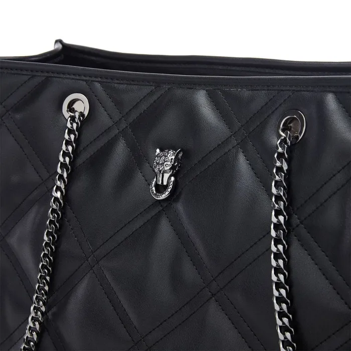 Tote Bags Women Moda In Pelle Becca Bag Black Porvair