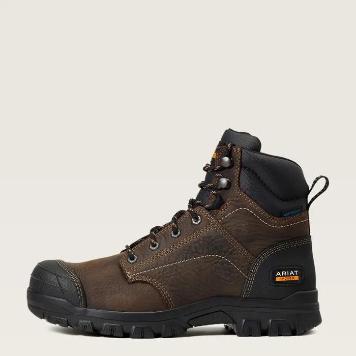 Treadfast 6034 Waterproof Work Boot Dark Brown Women Ariat Work Boots and Shoes Treadfast 6034 Waterproof Work Boot Dark Brown Women Ariat Work Boots and Shoes