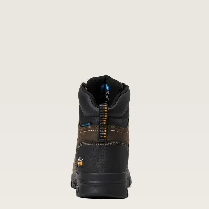 Treadfast 6034 Waterproof Work Boot Dark Brown Women Ariat Work Boots and Shoes Treadfast 6034 Waterproof Work Boot Dark Brown Women Ariat Work Boots and Shoes