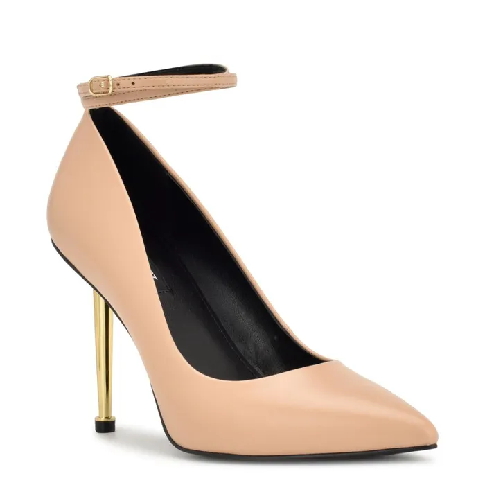 Trevs Ankle Wrap Pumps Warm Blush Women Nine West Pumps Trevs Ankle Wrap Pumps Warm Blush Women Nine West Pumps