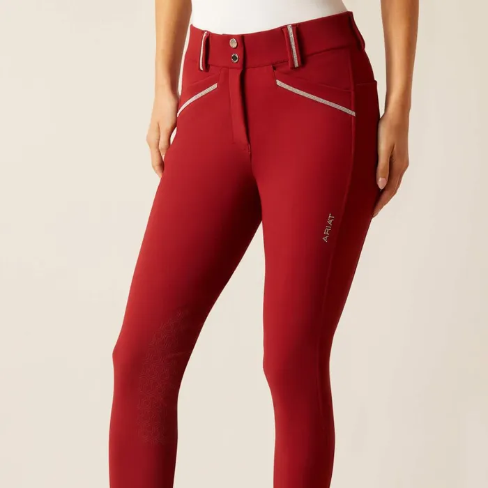 Tri Factor Grace Knee Patch Breech Sundried Tomato Women Ariat Pants and Shorts Tri Factor Grace Knee Patch Breech Sundried Tomato Women Ariat Pants and Shorts