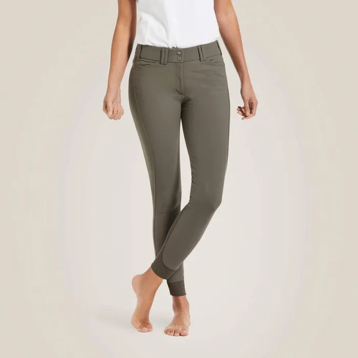 Tri Factor Grip Knee Patch Breech Banyan Bark Women Ariat Pants and Shorts