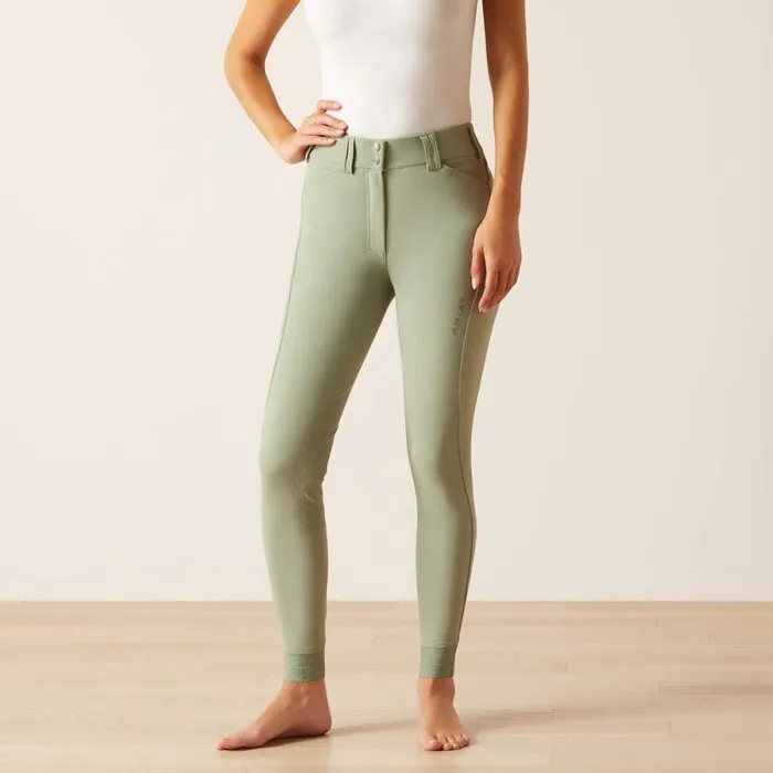 Tri Factor Grip Knee Patch Breech Lily Pad Women Ariat Pants and Shorts