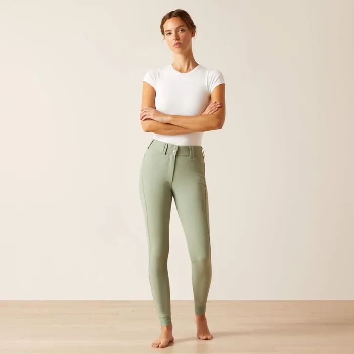 Tri Factor Grip Knee Patch Breech Lily Pad Women Ariat Pants and Shorts Tri Factor Grip Knee Patch Breech Lily Pad Women Ariat Pants and Shorts