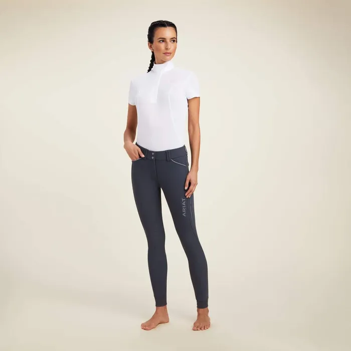 Tri Factor Lumina Grip Knee Patch Breech Ebony Women Ariat English Riding Tri Factor Lumina Grip Knee Patch Breech Ebony Women Ariat English Riding