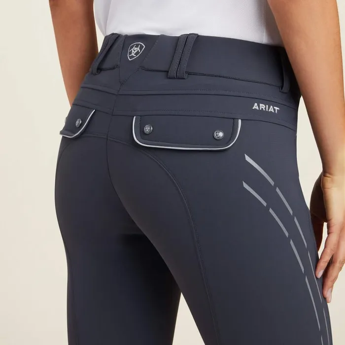 Tri Factor Lumina Grip Knee Patch Breech Ebony Women Ariat English Riding Tri Factor Lumina Grip Knee Patch Breech Ebony Women Ariat English Riding