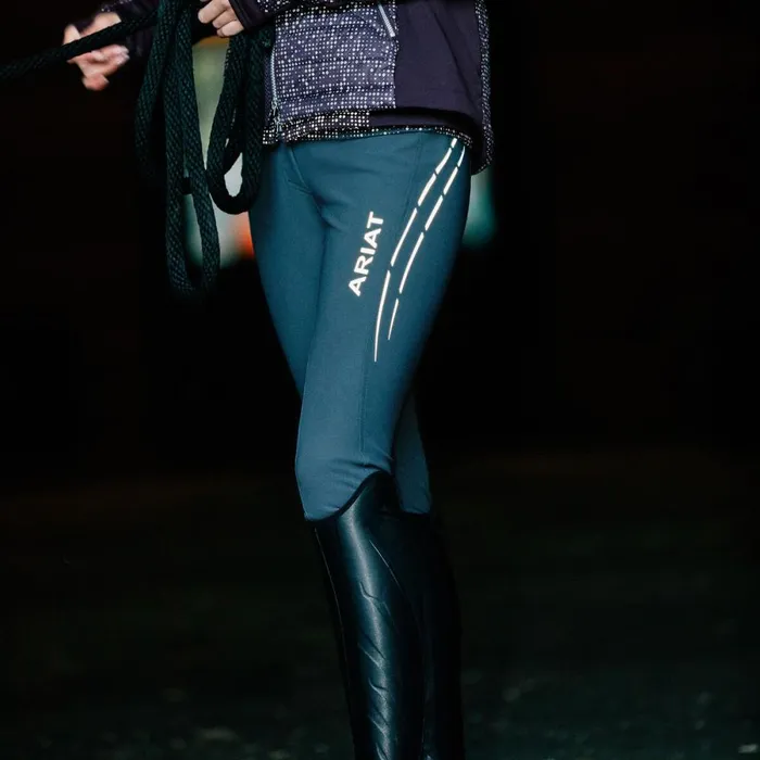 Tri Factor Lumina Grip Knee Patch Breech Ebony Women Ariat English Riding Tri Factor Lumina Grip Knee Patch Breech Ebony Women Ariat English Riding