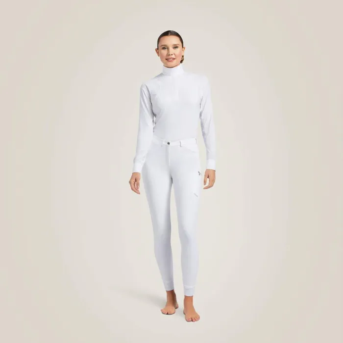 Triton Grip Knee Patch Breech White Women Ariat Pants and Shorts Triton Grip Knee Patch Breech White Women Ariat Pants and Shorts