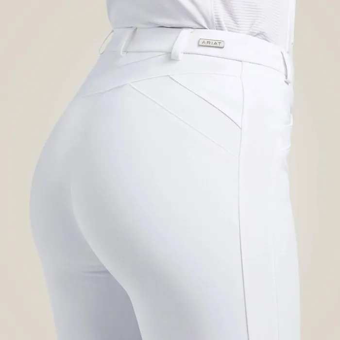 Triton Grip Knee Patch Breech White Women Ariat Pants and Shorts Triton Grip Knee Patch Breech White Women Ariat Pants and Shorts