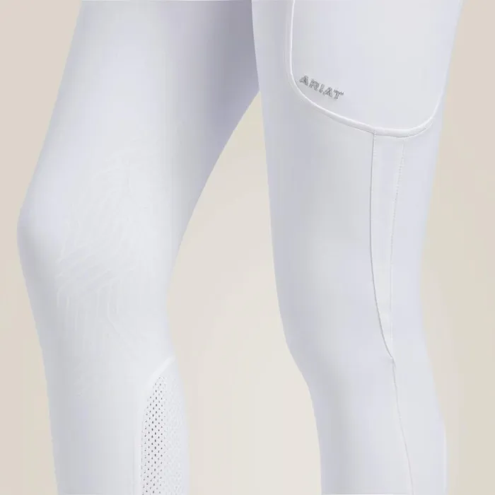 Triton Grip Knee Patch Breech White Women Ariat Pants and Shorts Triton Grip Knee Patch Breech White Women Ariat Pants and Shorts