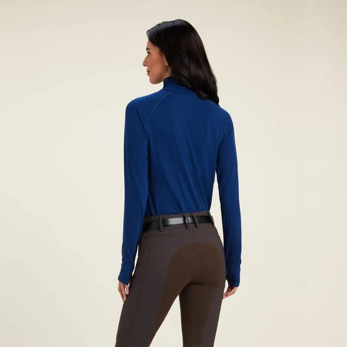 Venture Baselayer Estate Blue Women Ariat TShirts and Tops Venture Baselayer Estate Blue Women Ariat TShirts and Tops