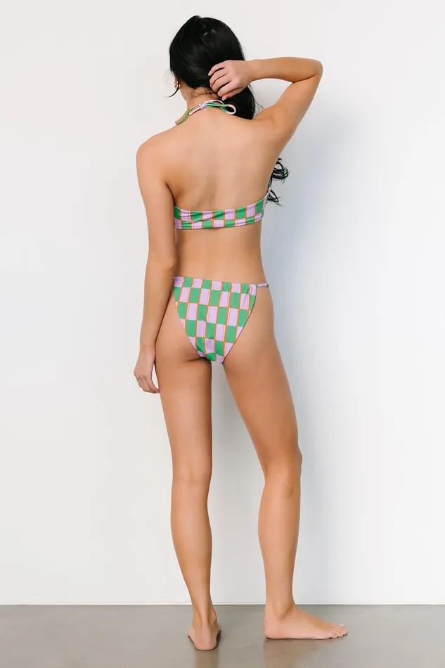 Viridian Bandeau Bikini Top Lilac Green Women Baltic Born Bikini Viridian Bandeau Bikini Top Lilac Green Women Baltic Born Bikini