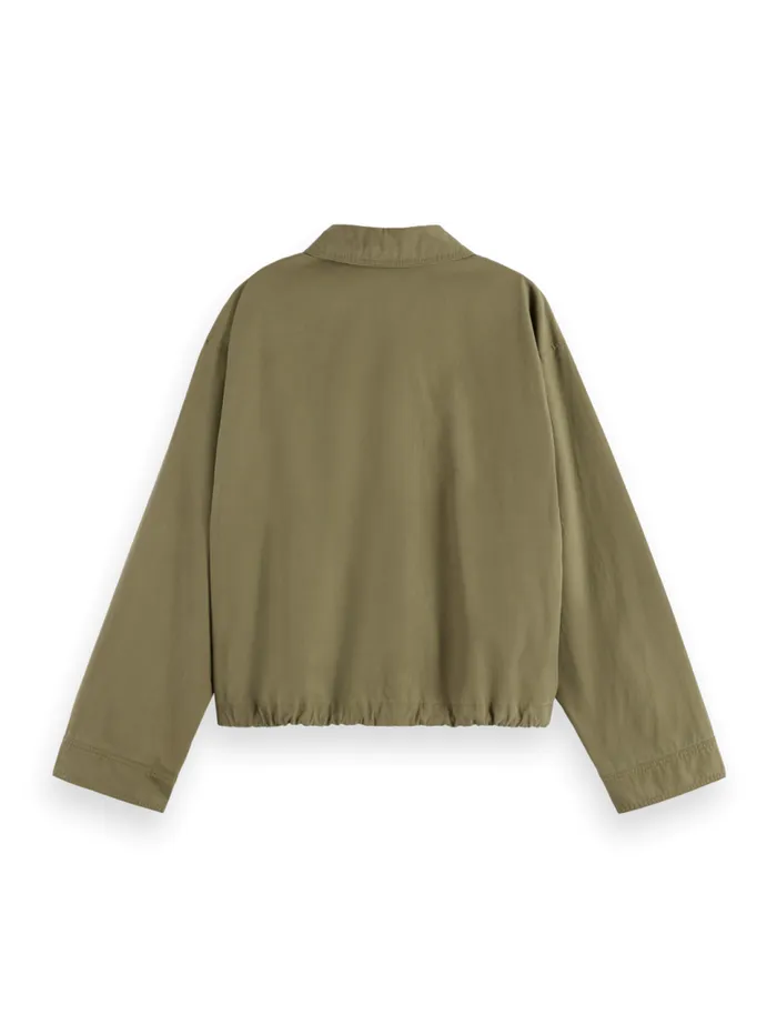 WASHED SHIRT Washed Military Women Scotch and Soda Blouses and Shirts