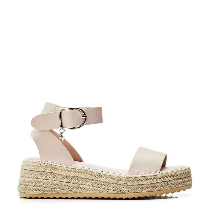 Wedge Sandals Women Moda In Pelle Nasha Cameo Porvair