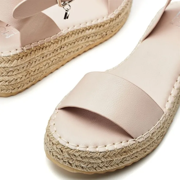 Wedge Sandals Women Moda In Pelle Nasha Cameo Porvair