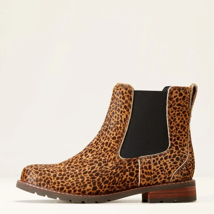 Wexford Chelsea Boot Cheetah Hair On Women Ariat Booties Wexford Chelsea Boot Cheetah Hair On Women Ariat Booties
