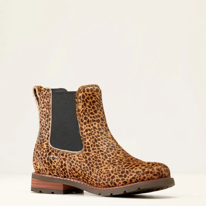 Wexford Chelsea Boot Cheetah Hair On Women Ariat Booties Wexford Chelsea Boot Cheetah Hair On Women Ariat Booties