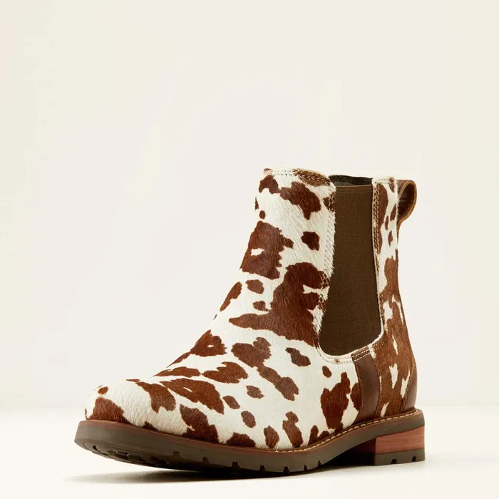 Wexford Chelsea Boot Cow Hair On Women Ariat Booties