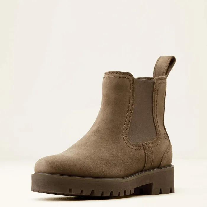 Wexford Lug Chelsea Boot Dark Moss Women Ariat Booties