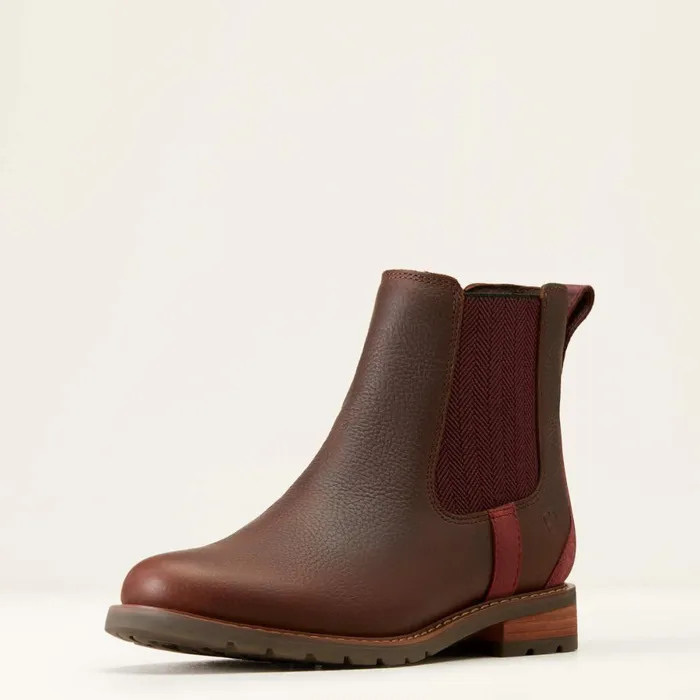 Wexford Waterproof Chelsea Boot Dark Brown Women Ariat Chelsea Boots