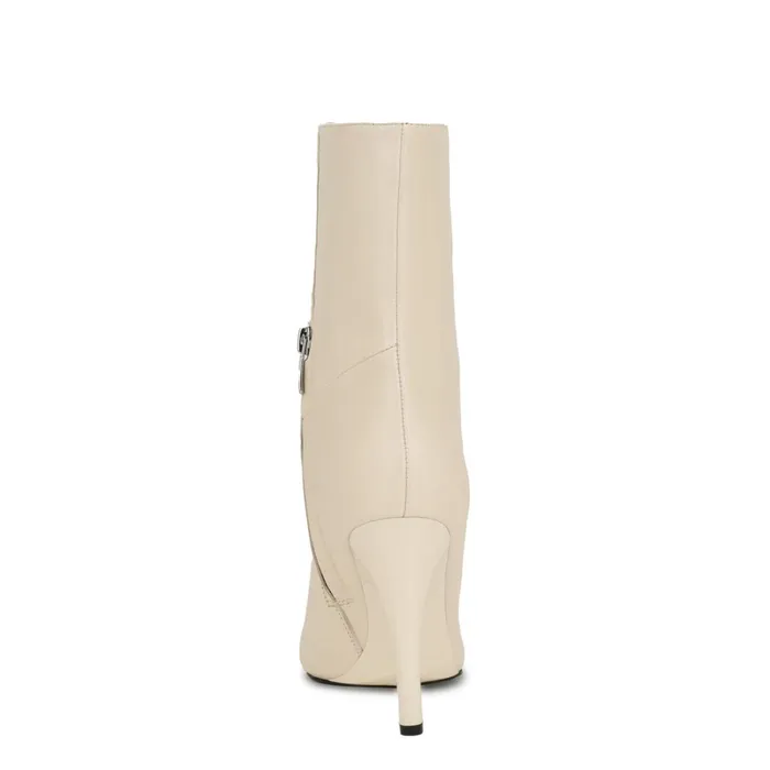 Winner Cap Toe Heeled Dress Booties Ivory Women Nine West Boots and Booties Winner Cap Toe Heeled Dress Booties Ivory Women Nine West Boots and Booties