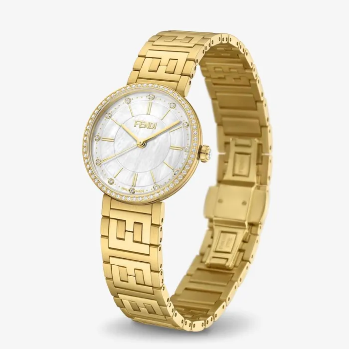 Woman 29mm Bracelet Watch With Ff Logo Fendi Watches