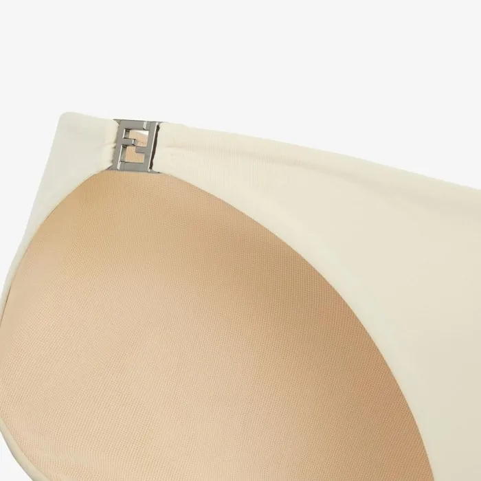 Woman Beige Lycra Bikini Beige Fendi Swimwear