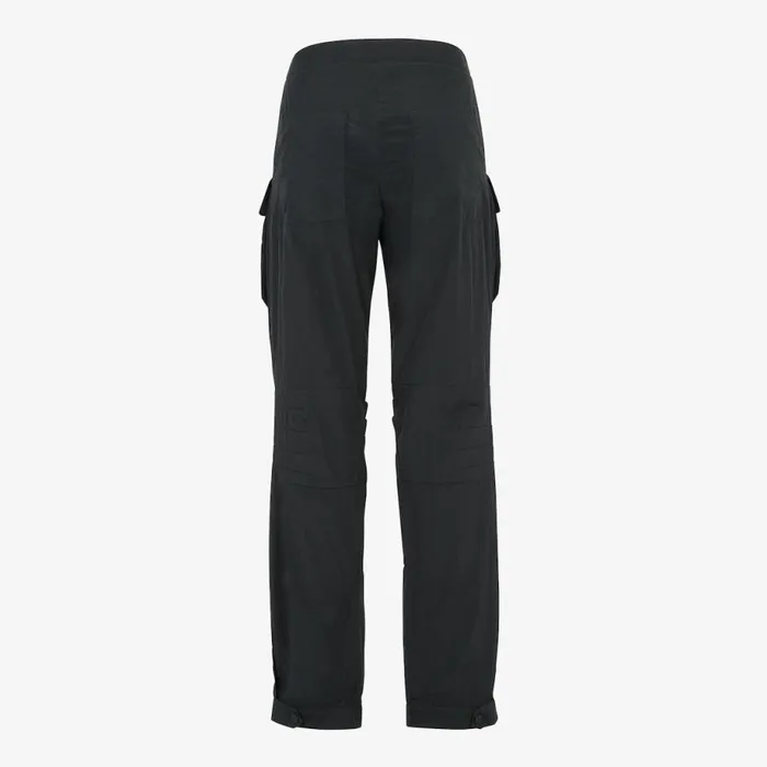 Woman Black Nylon Trousers Black Fendi Activewear