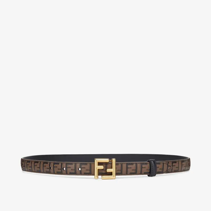 Woman Brown Leather Belt Brown Fendi Belts