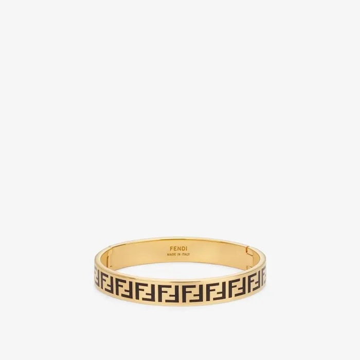Woman GoldColoured Bracelet Gold Fendi Bracelets