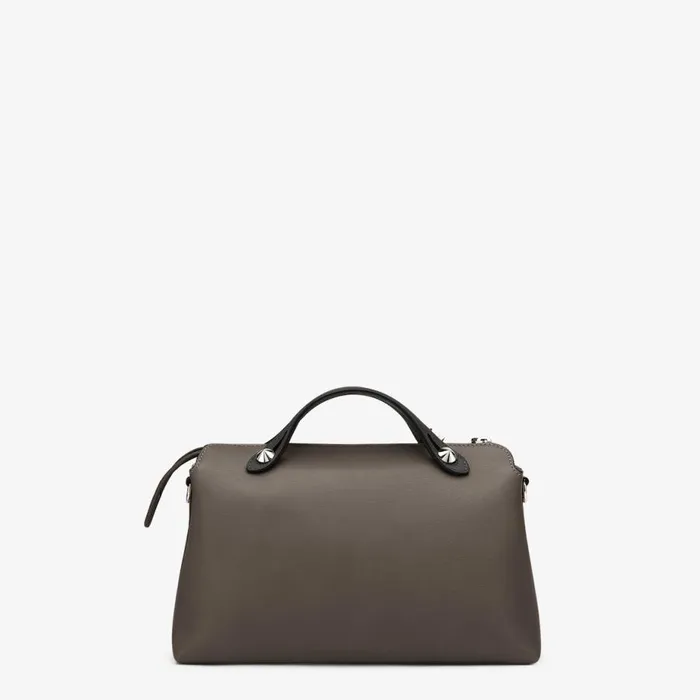 Woman Multicolour Leather Boston Bag Brown Fendi Boston Bags