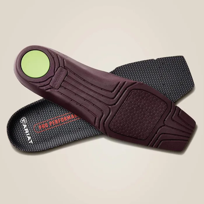 Women039s Pro Performance Wide Square Toe Insole Multi Women Ariat Insoles
