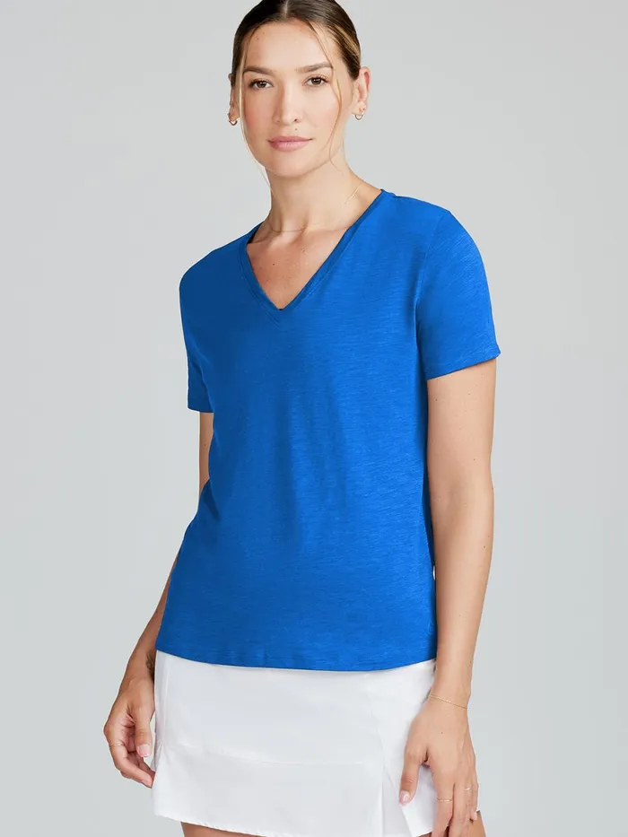 Women All Day VNeck TShirt Tasc Performance Running Training