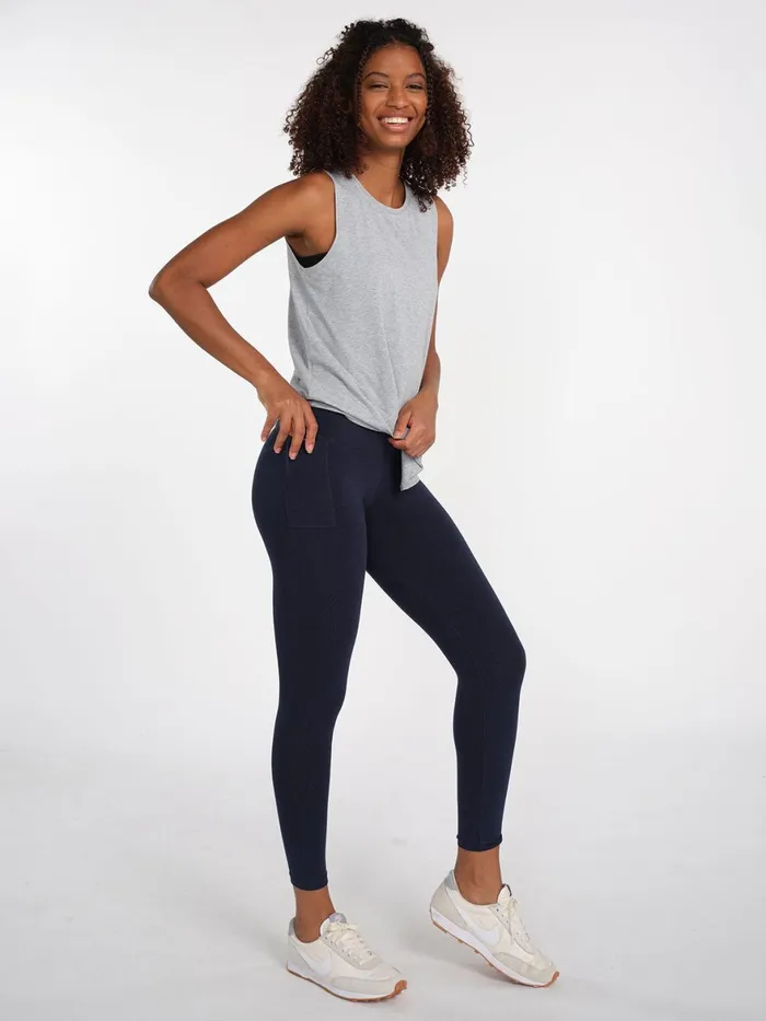 Women ALLways 78 Pocket Legging Tasc Performance Running Training