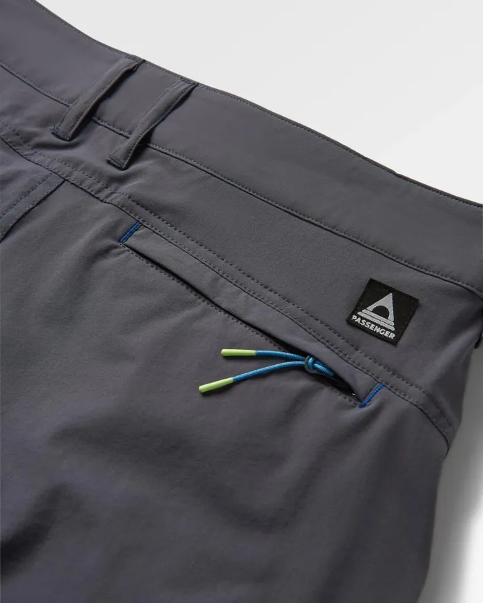 Women Bottoms Passenger 365 Trail Roll Up Short Charcoal Charcoal