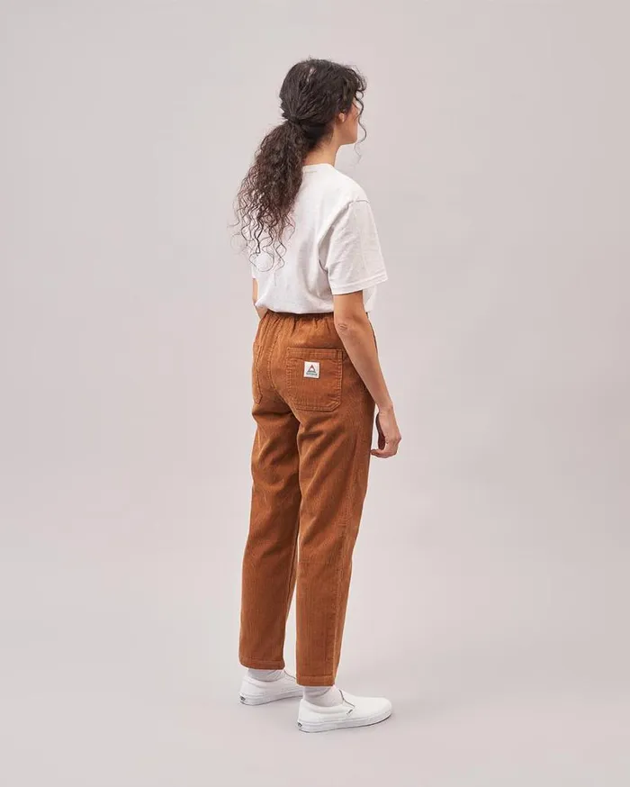 Women Bottoms Passenger Compass Recycled Corduroy Trouser Coconut Coconut