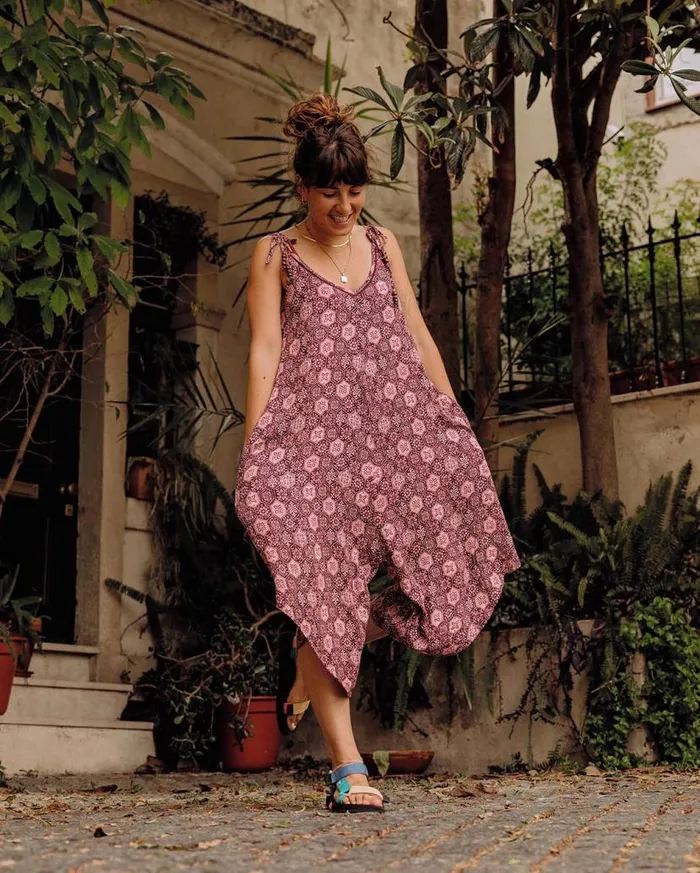 Women Bottoms Passenger Copetn Jumpsuit Tile Wine Tile Wine