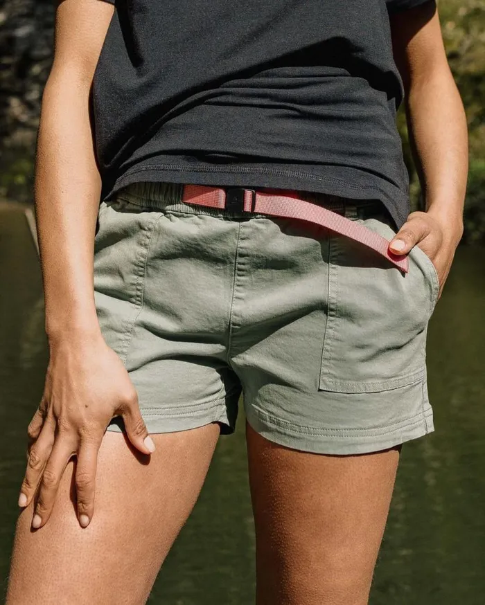 Women Bottoms Passenger Del Sur Organic Cotton Short Pistachio Pistachio