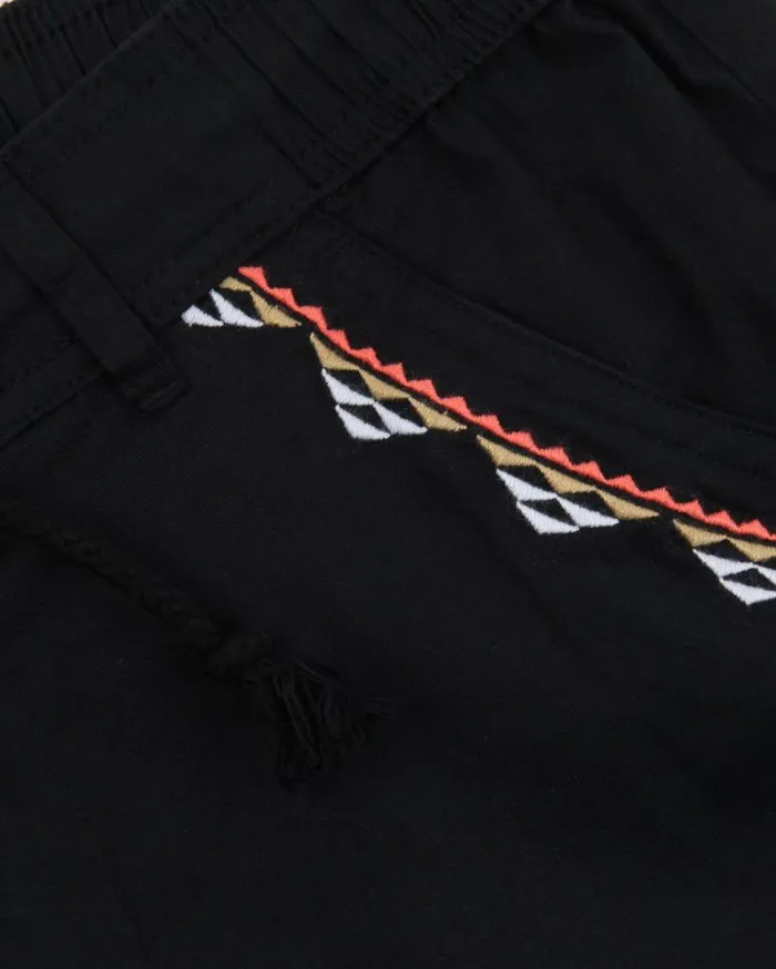 Women Bottoms Passenger Freedom Organic Cotton Short True Black True Black