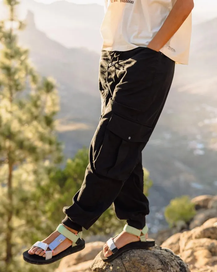 Women Bottoms Passenger Hydrilla Organic Cotton Trouser Black Black